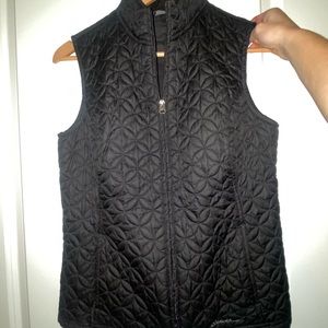Eddie Bauer Women’s Black Full Zip Vest